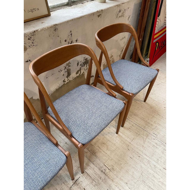 Samcom Dining Chairs by Johannes Andersen for Udulm, 1960s, Set of 6 For Sale - Image 14 of 18