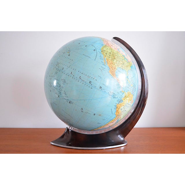 Streamline Globe from C.A. Kochs Publishing House, 1960s For Sale - Image 12 of 18