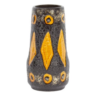 Scheurich Keramik West German Fat Lava Ceramic Vase For Sale