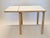 Artek folding table, birch with white laminate. Designer Alvar Aalto. The table is from the 1960s. Good used condition....