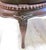 Brown 1930's Queen Anne Mahogany Kidney Shaped Beveled Glass Tray Top Drink Cabinet For Sale - Image 8 of 18