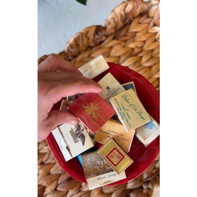 Vintage Bright Red Ceramic Sculptural Studio Pottery Pedestal Bowl For Sale In Oklahoma City - Image 6 of 6