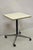 Vintage Herman Miller Eames Mid Century Modern "Aluminum Group" Rolling Contract Base Side Table. Item features an off...