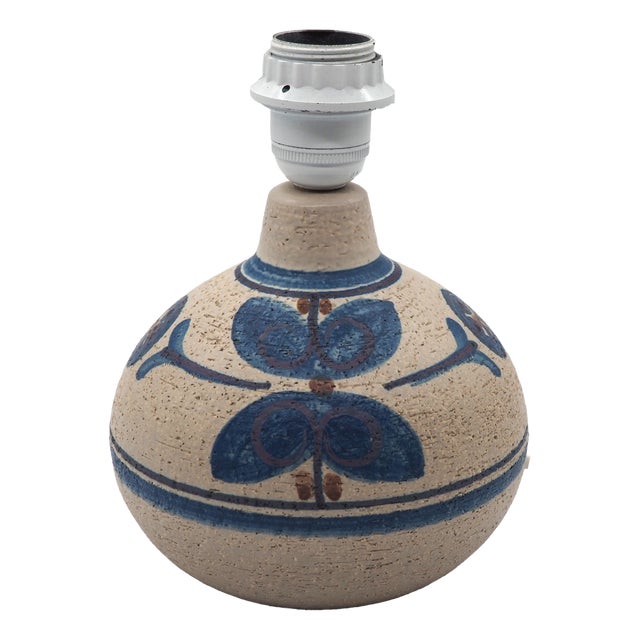 Vintage Ceramic Table Lamp by Noomi Backhausen for Söholm Keramik, Denmark, 1970s For Sale