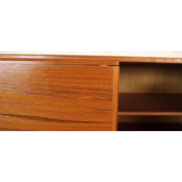 Vintage Danish Modern Teak Gentleman's Chest For Sale - Image 10 of 15