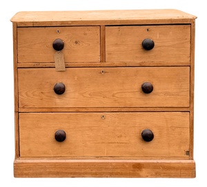Victorian Pine Chest of Drawers, 1890s