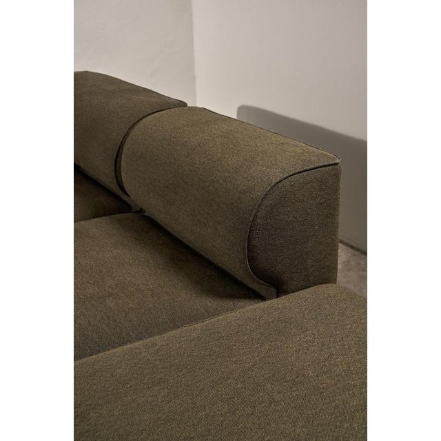 Modular Sofa in Grey Green Fabric from Eave, Set of 7 For Sale - Image 4 of 14