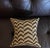 Graphic Kuba Shoowa Raffia Grass + Silk Pillows, Set of 2 (Congo), Hand-Sewn For Sale - Image 9 of 13