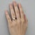 Not Yet Made - Made To Order Toi Et Moi Gemstone Ring: White Opal and Black Opal, Size 7.5 For Sale - Image 5 of 9