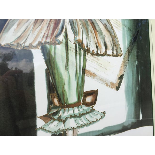 Jutta Ritter Scherer, Modern Ballerina Puppet, 1980s, Lithograph For Sale - Image 8 of 9