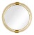 Early 21st Century Oval Mirror in Murano Glass by Bottega Veneziana For Sale - Image 5 of 5