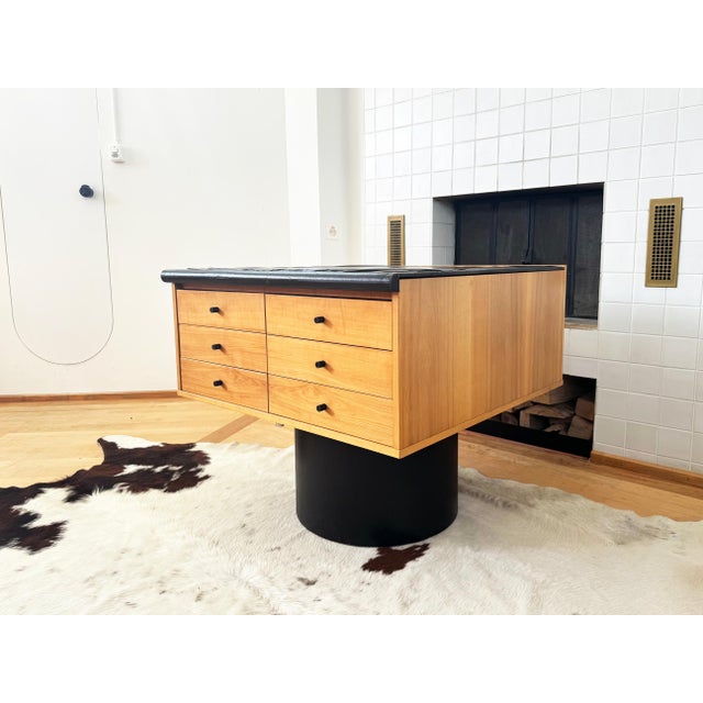 Rare Sesamo Pop Up Desk / Secretary by Gianfranco Frattini for Bernini, 1981 For Sale - Image 9 of 15