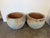 Pair of Monumental Low Bowl Terra Cotta Planters For Sale - Image 4 of 12