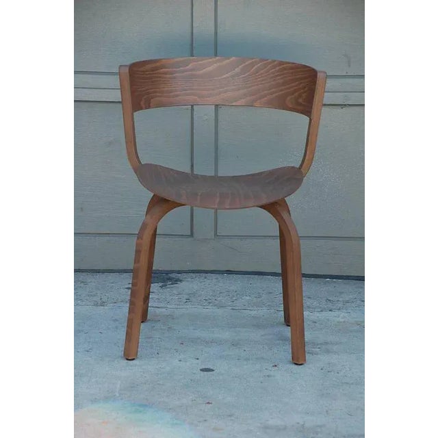 Pair of 404 F chairs by Stefan Diez for Thonet. Original labels. Stefan Diez, born in 1971 in Freising (Germany). After...