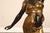 Late 20th Century Neoclassical Style Bronze Figural Torchere Floor Lamps - a Pair For Sale - Image 9 of 18