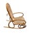 Mid-Century Modern Classic Thonet-Style Bentwood Rocking Chair For Sale - Image 3 of 9