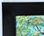 Turquoise Original Signed and Framed Primitive Outsider Art Acrylic Painting on Canvas For Sale - Image 8 of 12
