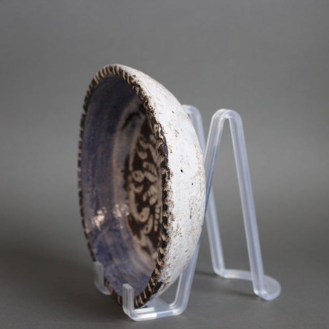 Mid-Century Modern Decorative Ceramic Bowl by Albert Thiry, 1970s For Sale - Image 3 of 17