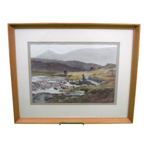 Hills, Garve C1934 Watercolour by Cedric Kennedy (1898-1968)