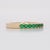 2020s Zambian Emerald Band in Solid 14k Gold – Minimalist Green Emerald Fine Jewelry, Size 6.75 For Sale - Image 5 of 8
