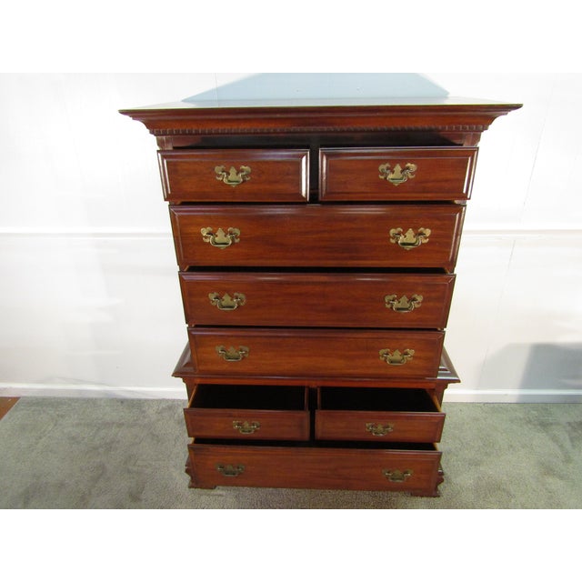 Pennsylvania House Solid Cherry Chest of Drawers For Sale - Image 6 of 11