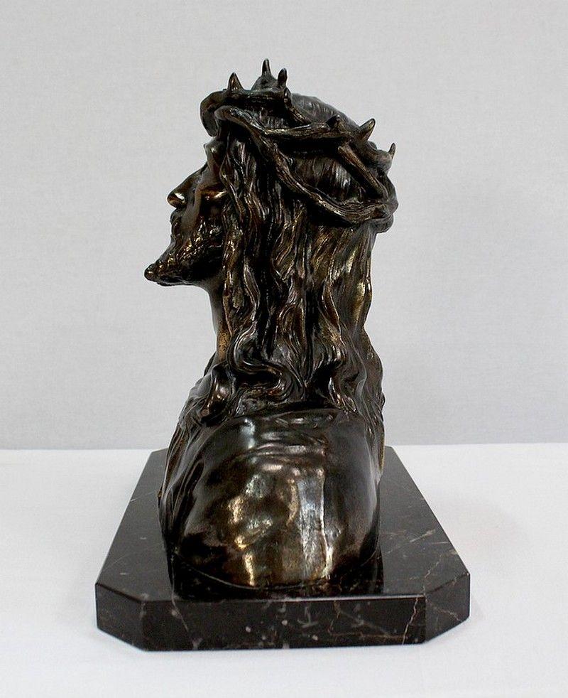Statua Napoleone Bronzo Vianaya Busto Di Napoleone In Resina - Riproduzione Ruffon, 24 Cm, Colore Bronzo Lucido, Decorazione Classica Scultura Napoleone Bronzo