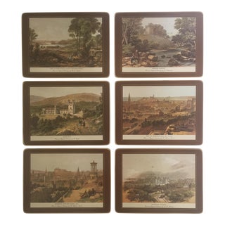 English Castles Placemats - Set of 6 For Sale