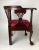 Early 20th Century Chippendale Mahogany Childs Corner Chair With Claw & Ball Feet For Sale - Image 4 of 11