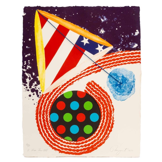 James Rosenquist (American, 1933-2017), "Free for All", Lithograph in Colors on BFK Rives Paper, 1976, from "An American...