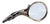 Silver Magnifying Glass with Dog Snout on the Handle For Sale