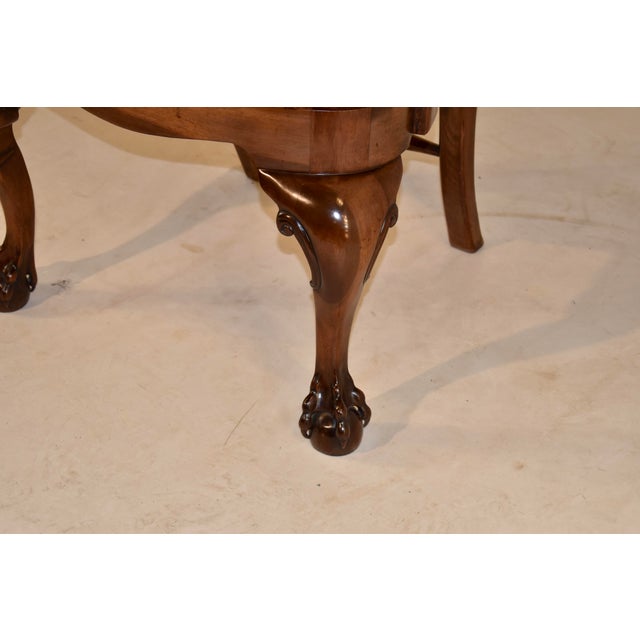 18th Century Mahogany Queen Anne Armchair For Sale - Image 9 of 12
