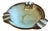 Mid 20th Century Frankoma Ashtray Green Tobacciana For Sale