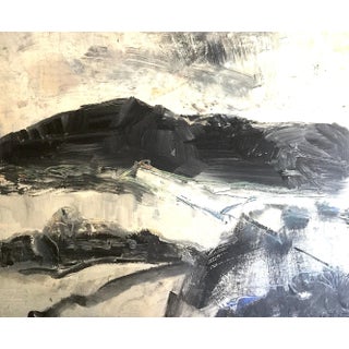 Peter Rossiter Croesor Valley. Contemporary Welsh Abstract Expressionist Landscape Painting 2020 For Sale