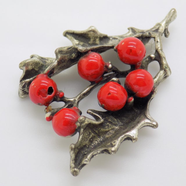 1970s Vintage Italian Handmade Genuine Silver Christmas Decoration Figurine Miniature For Sale - Image 5 of 10