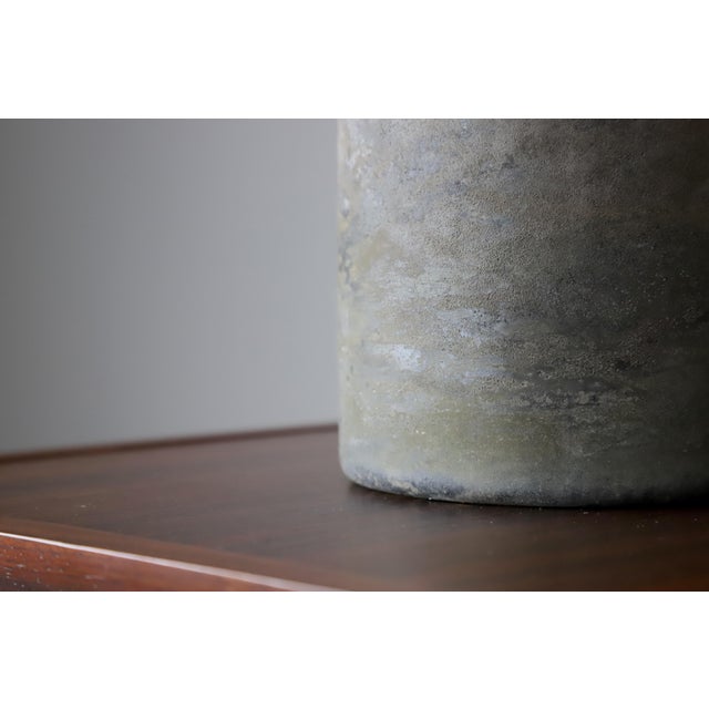 Metal Large Scavo Table Lamp by Alfredo Barbini, 1970 For Sale - Image 7 of 12