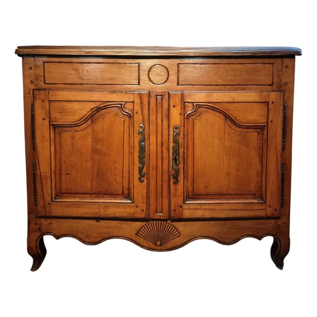 French Provincial Cherrywood Buffet, Late 18th Century For Sale