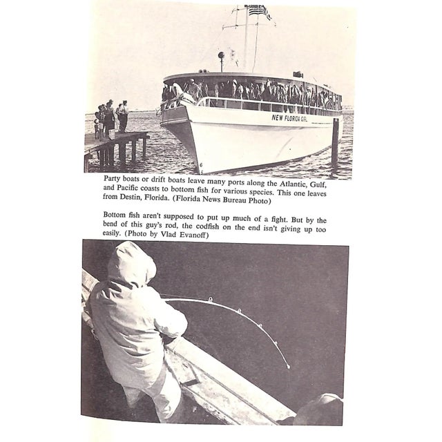 White "Best Ways to Catch More Fish in Fresh and Salt Water" 1975 Evanoff, Vlad For Sale - Image 8 of 10