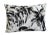 2020s Contemporary Modern Botanical Leafy Velvet Feather/Down Pillow 24” X 18” For Sale - Image 5 of 7