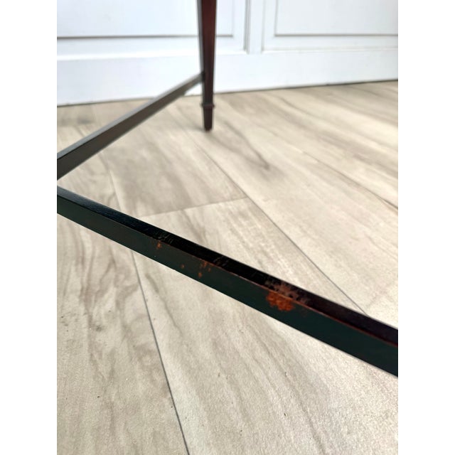 Barbara Barry for Baker Mahogany Gallery Tray Top Coffee Table For Sale - Image 16 of 16