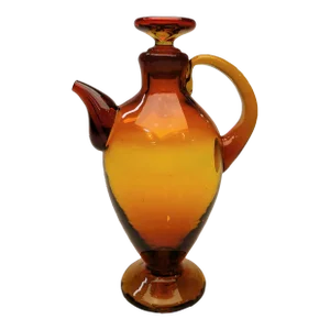 Mid Century Blenko Cocktail Pitcher 1950's