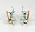 Mid-Century Brass & Curved Glass Sconces in the style of FontanaArte, Italy, 1950s, Set of 3 For Sale - Image 15 of 18