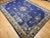 19th Century Chinese Peking Rug, Handwoven Wool, Indigo & Yellow, 10' X 14' For Sale - Image 12 of 12