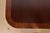 Baker Furniture Style Georgian Banded Mahogany Double Pedestal Extension Dining Table, Newly Refinished For Sale - Image 10 of 14