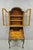 Antique English Adams Style Distress Hand Painted Narrow Secretary Writing Desk For Sale - Image 14 of 18