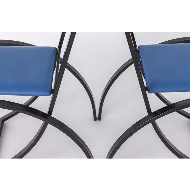 Dining Chairs by Karl Friedrich Förster for KFF Germany, 1980s, Set of 4 For Sale - Image 4 of 10