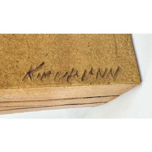 Dennis Kirchmann Incised and Reticulated Garden Themed Sculpture For Sale - Image 4 of 4