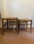 Gio Ponti Mid-Century Rush Nesting Stools- Set of 3 For Sale - Image 4 of 7
