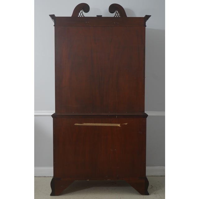 Kindel National Trust Mahogany Chest on Chest For Sale - Image 15 of 16