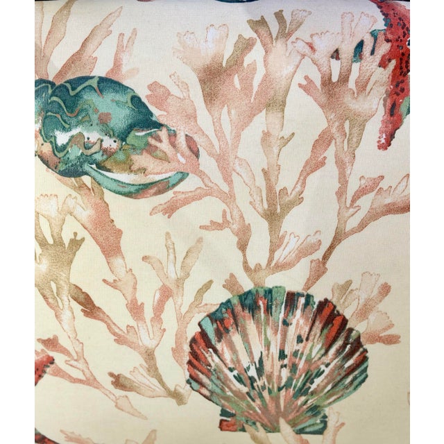 Vintage Artisan Sculptural Twisted Wrought Iron Verdigris Shell Bar Stools For Sale - Image 10 of 10