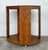Vintage Cross Hatched Pretzel Rattan Bar Cart For Sale In West Palm - Image 6 of 12